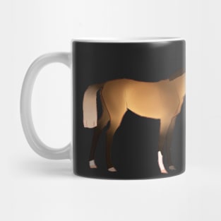 Buckskin Horse Mug